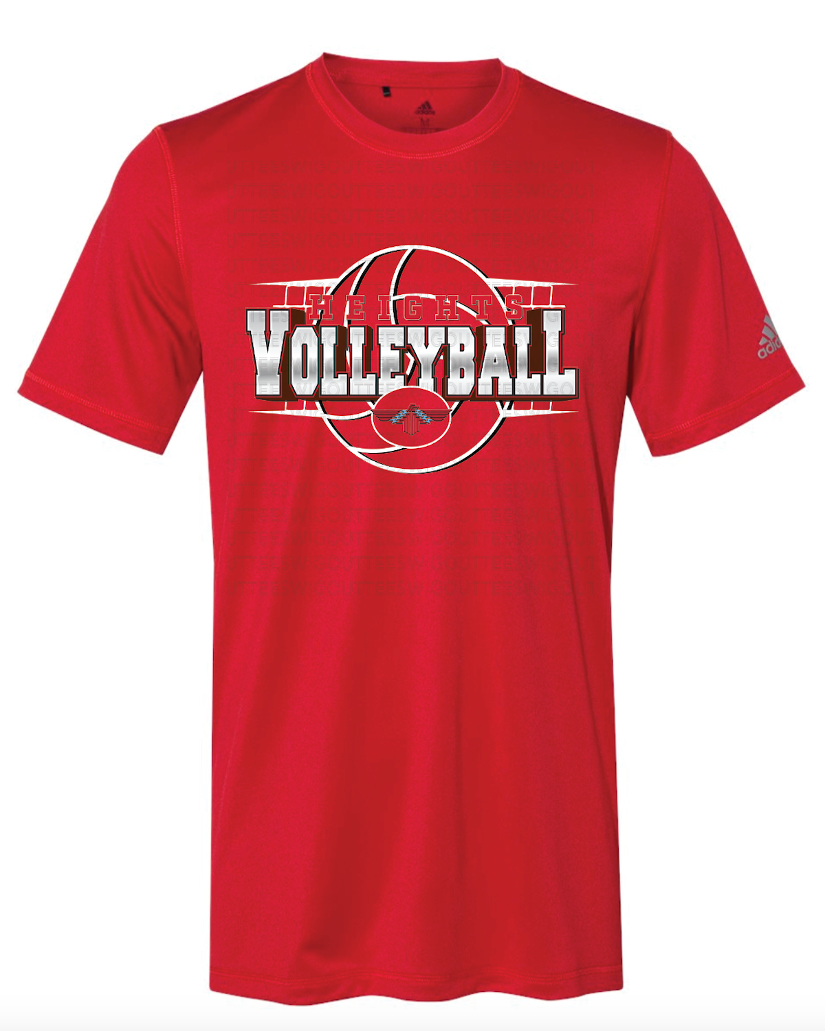 Heights Volleyball Adidas Sports T-shirt