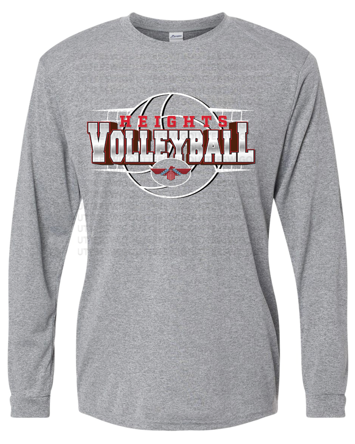 Heights Volleyball Paragon Performance Long Sleeve T-shirt