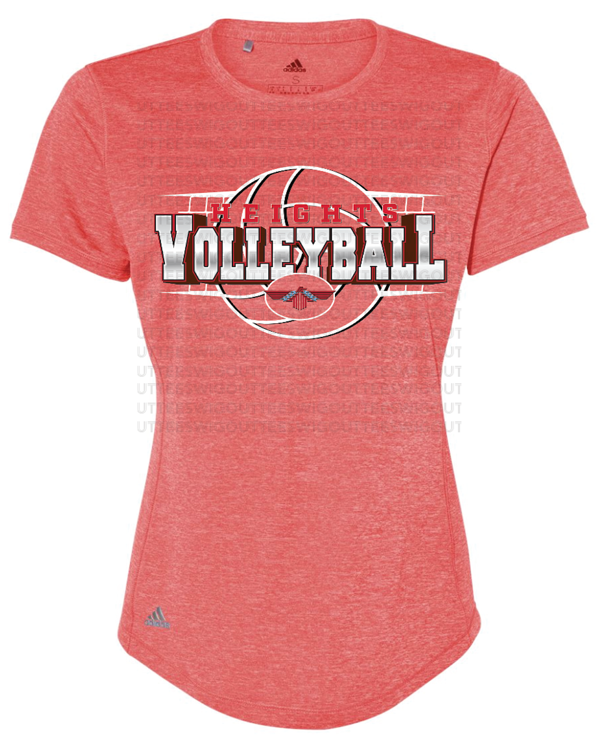 Heights Volleyball Adidas Women's Performance Polo