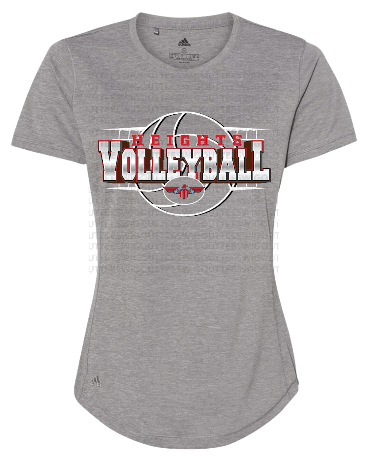 Heights Volleyball Adidas Women's Performance Polo