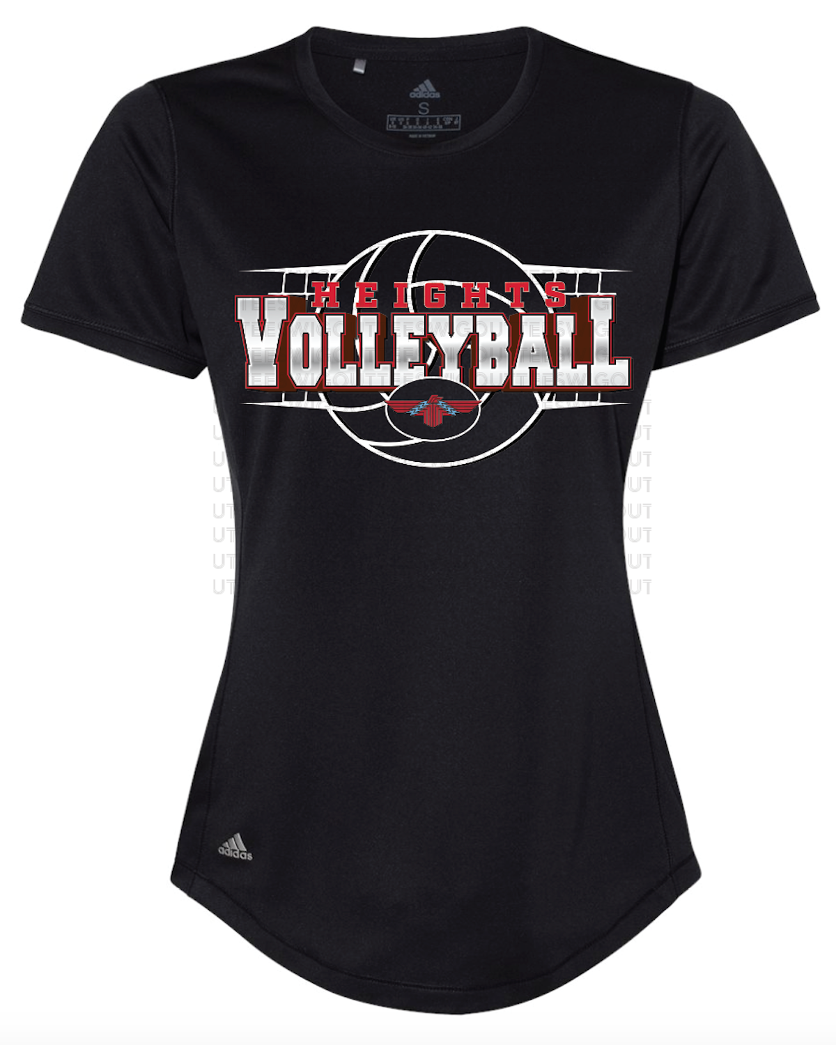 Heights Volleyball Adidas Women's Performance Polo