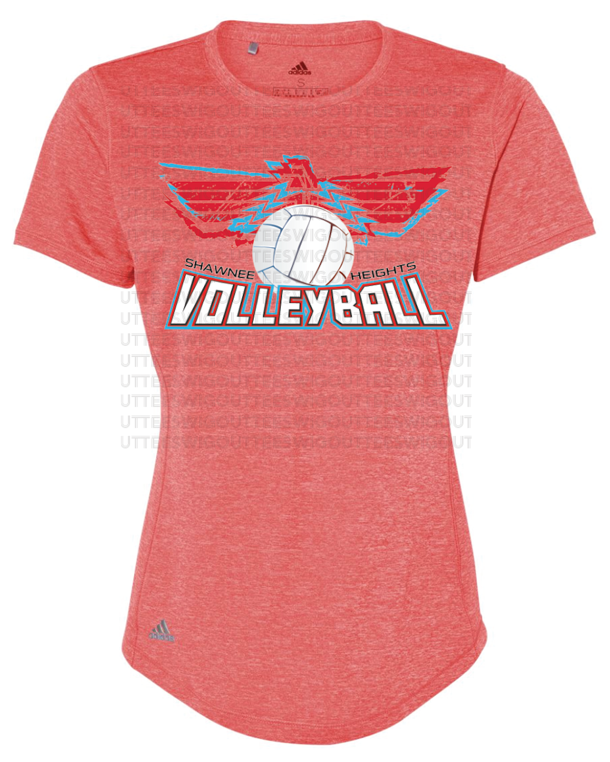 Shawnee Heights Volleyball Adidas Women's Performance Polo