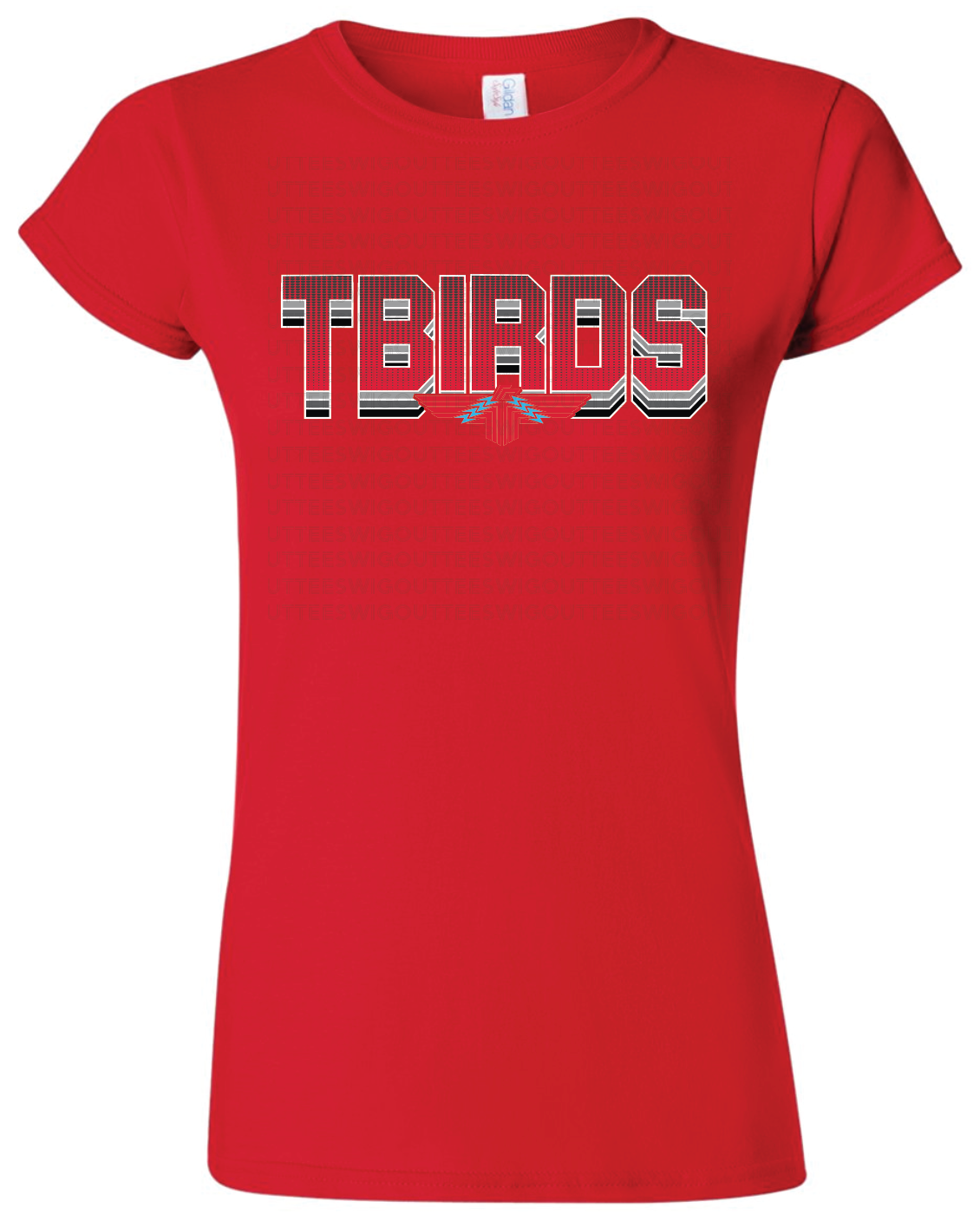 Stacked Birds Womens Gildan Softstyle T-Shirt