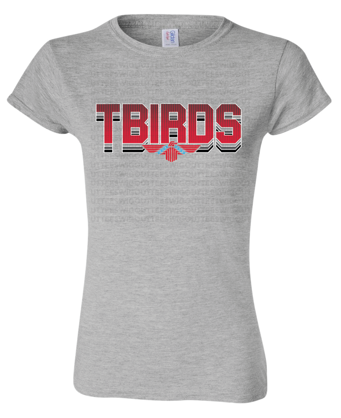 Stacked Birds Womens Gildan Softstyle T-Shirt