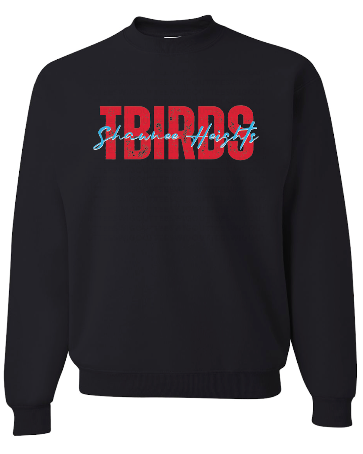 Shawnee Heights Script Crew Sweatshirt