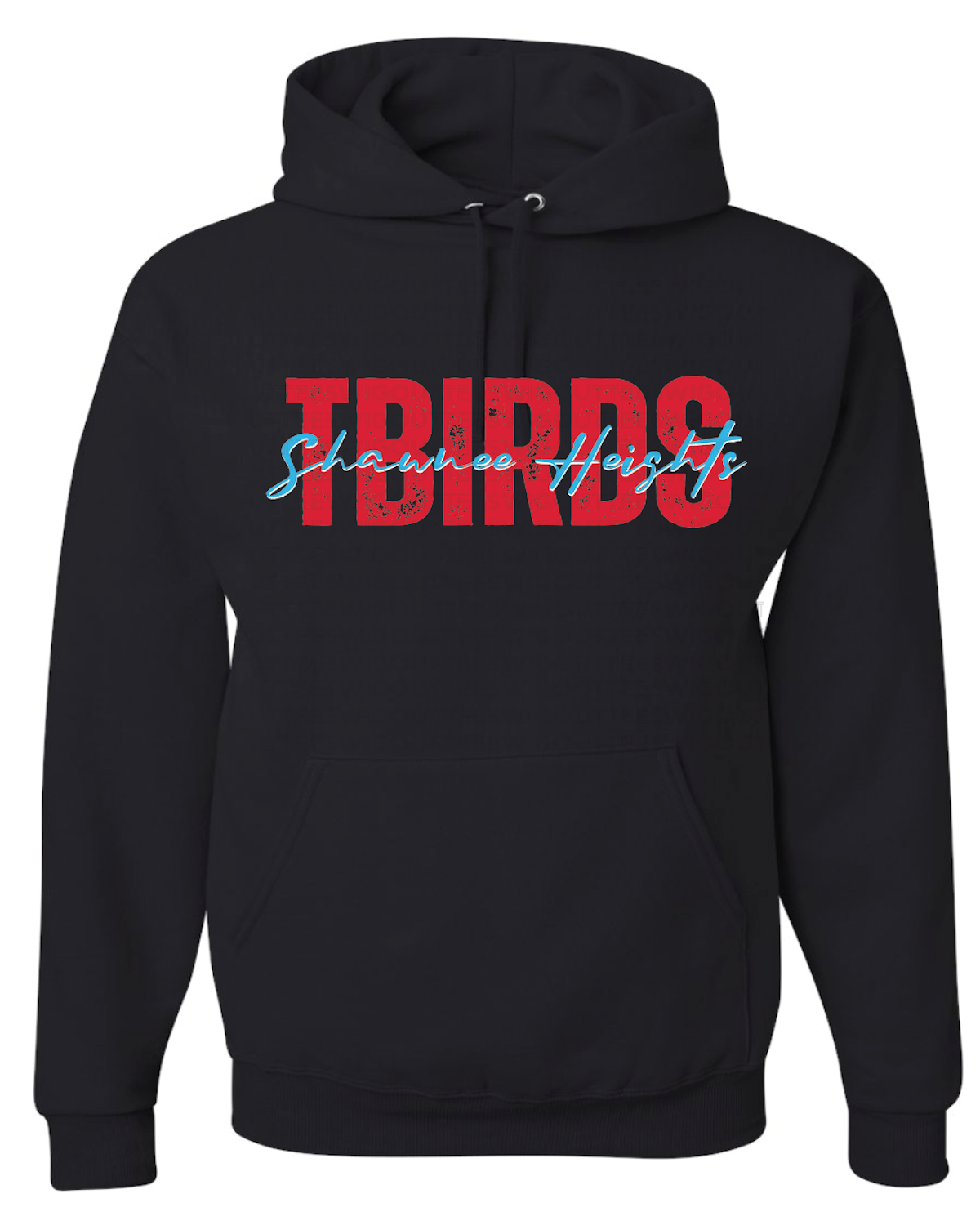 Shawnee Heights Script Hooded Sweatshirt