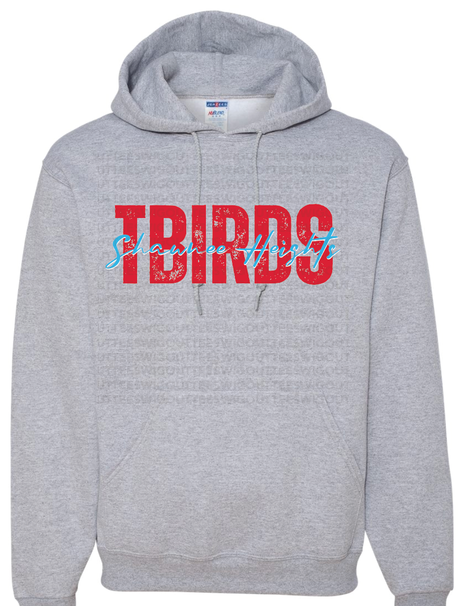 Shawnee Heights Script Hooded Sweatshirt
