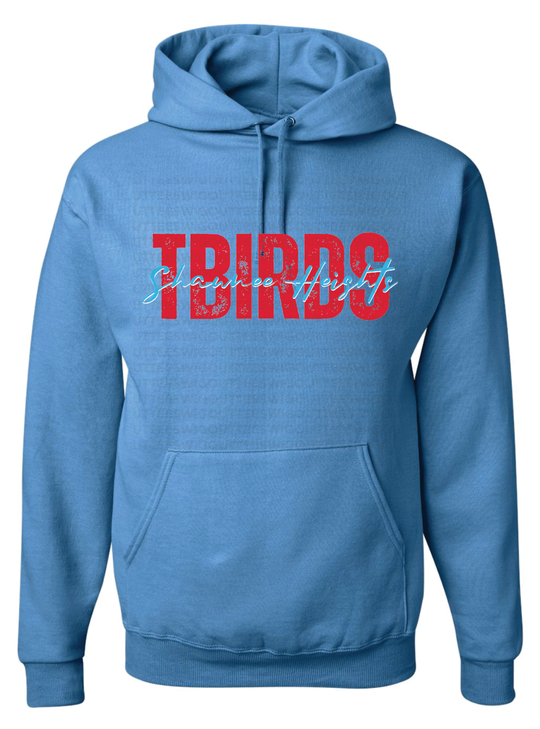 Shawnee Heights Script Hooded Sweatshirt