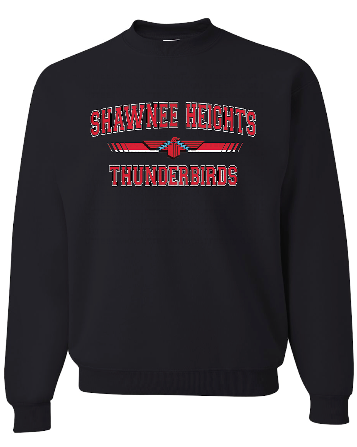 Shawnee Heights Collegiate Jerzees Nublend Crew Sweatshirt