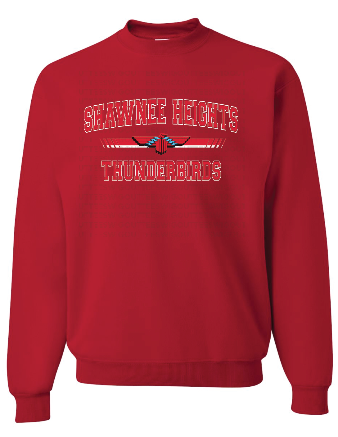 Shawnee Heights Collegiate Jerzees Nublend Crew Sweatshirt