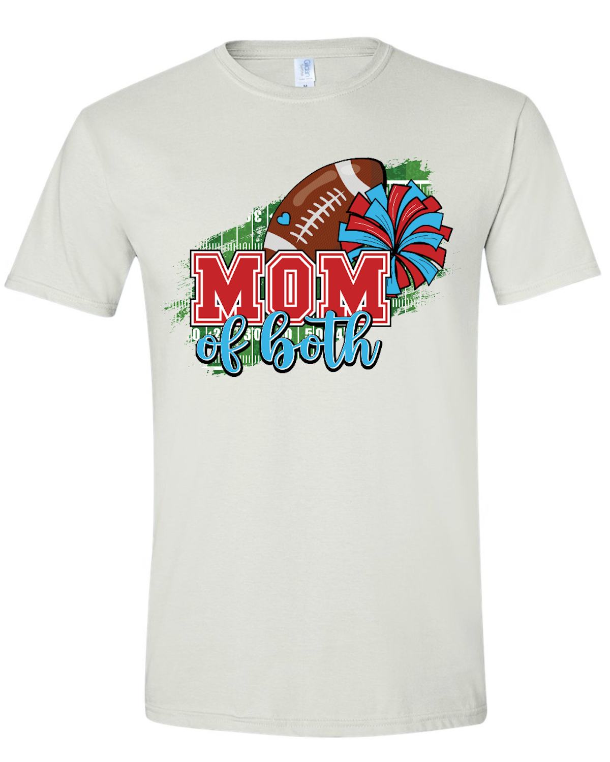 Football and Cheer Mom Gildan Softstyle