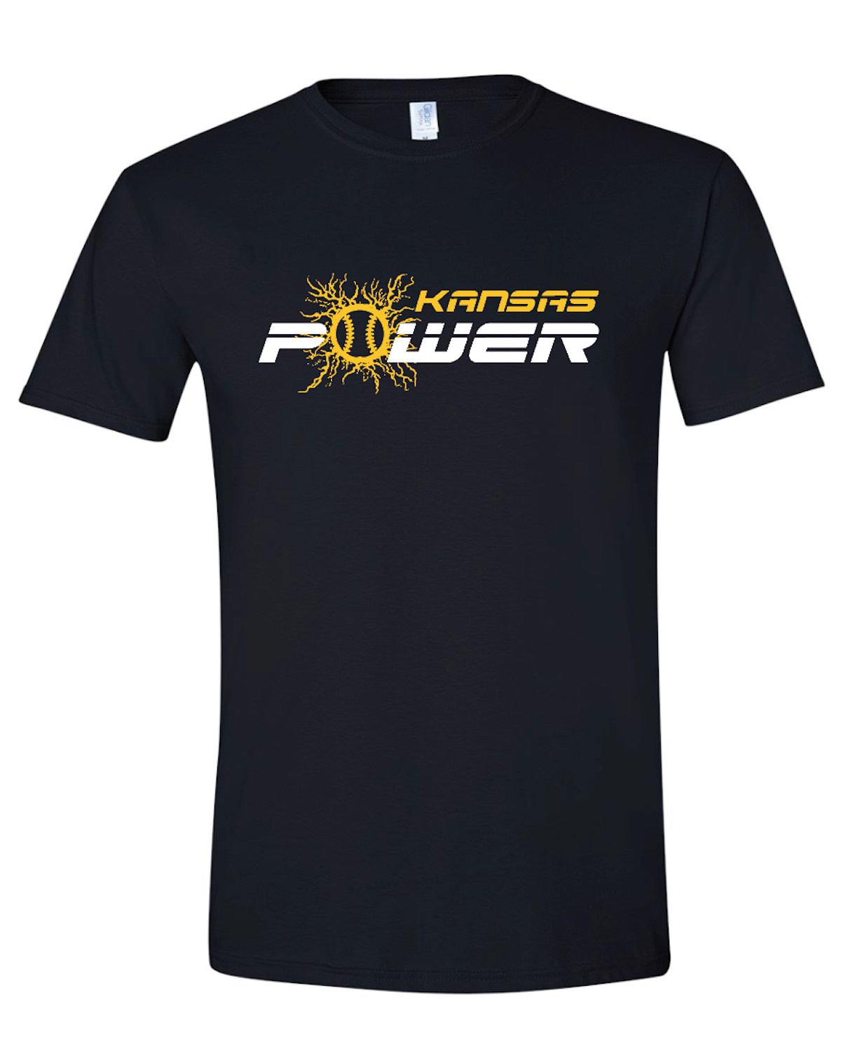 Kansas Power Gildan Softstyle T-shirt