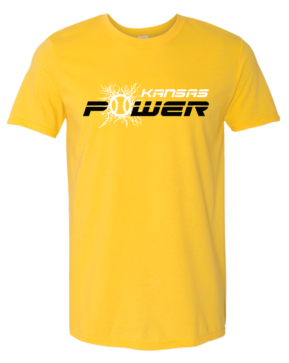 Kansas Power Gildan Softstyle T-shirt