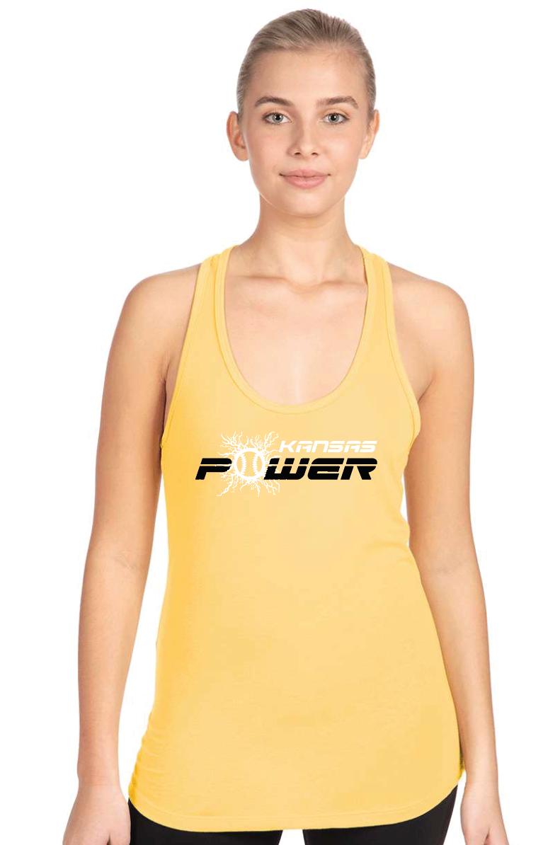 Kansas Power Lightweight Racerback Tank