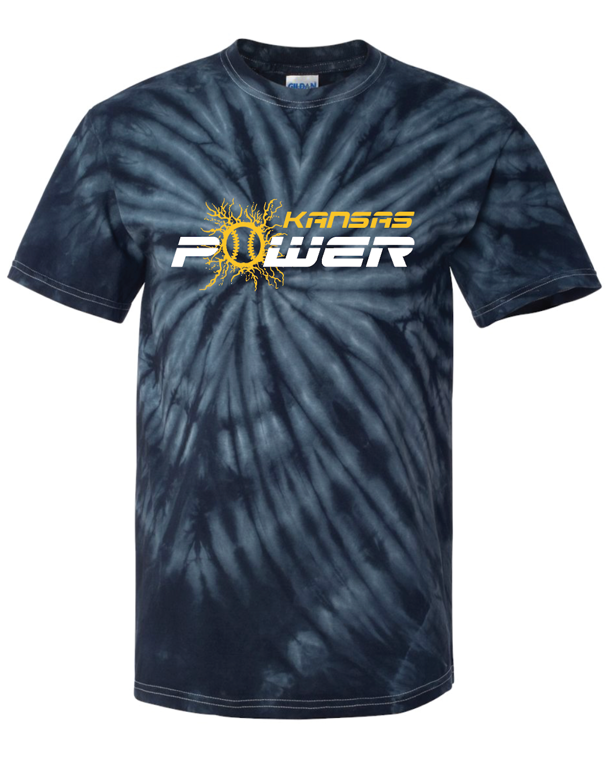 Kansas Power Cyclone Tie Dye T-shirt
