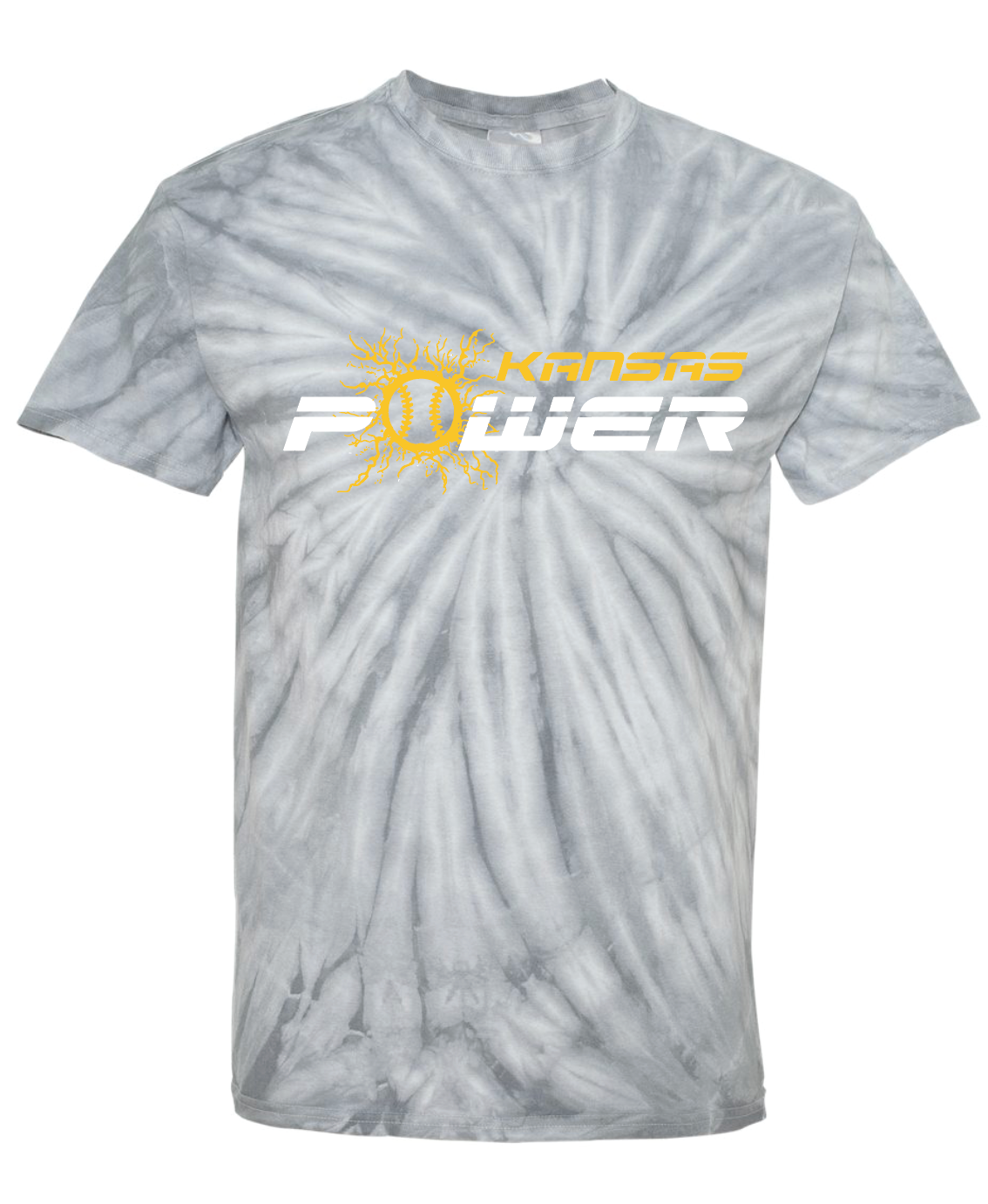 Kansas Power Cyclone Tie Dye T-shirt