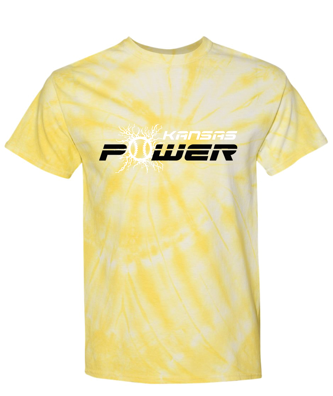 Kansas Power Cyclone Tie Dye T-shirt