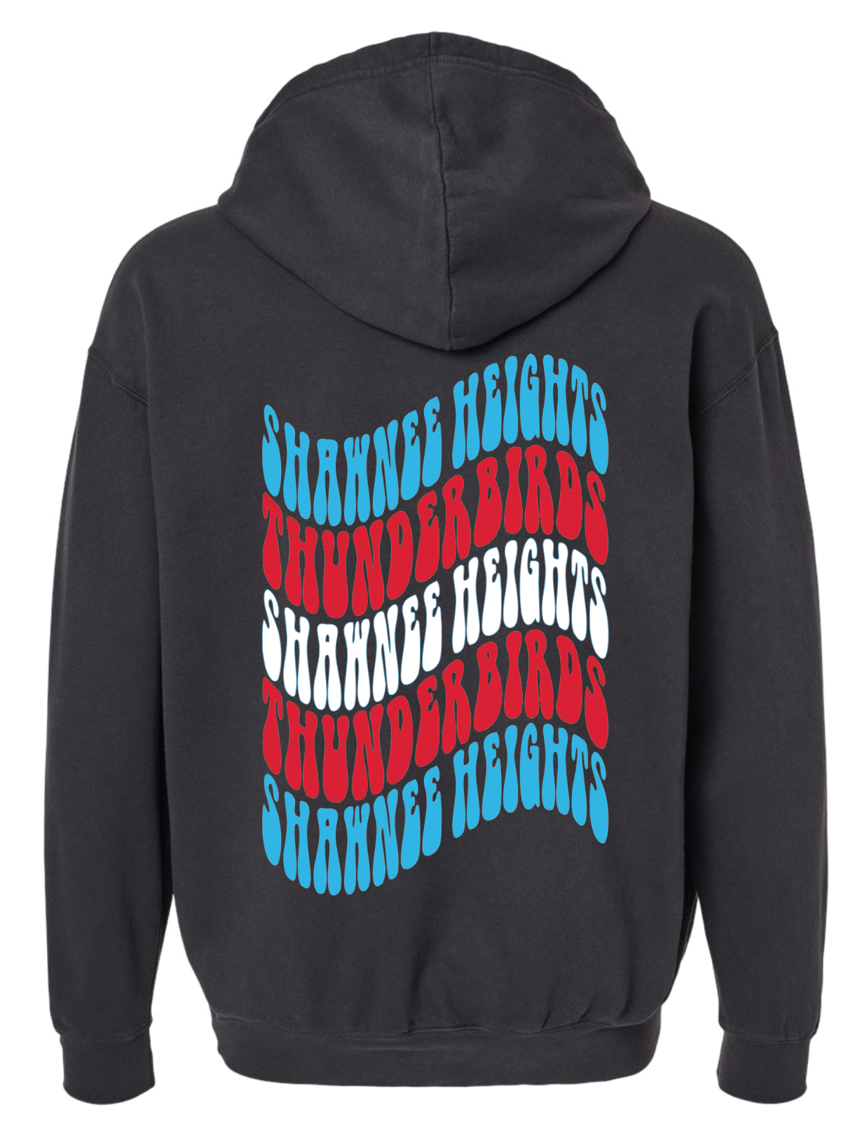 Retro & Wavy Comfort Colors Lightweight Hoodie