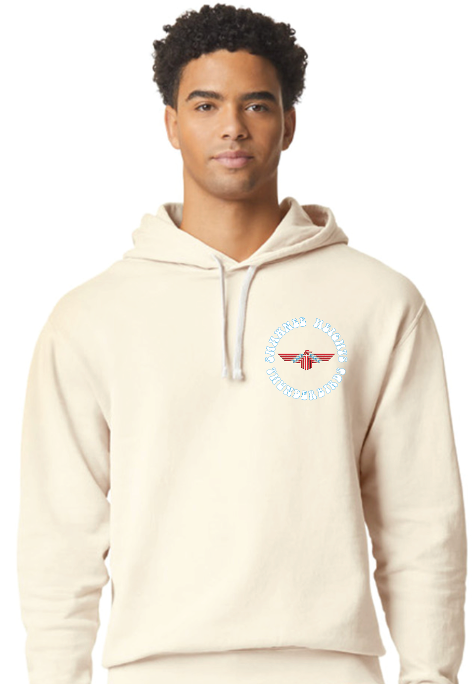 Retro & Wavy Comfort Colors Lightweight Hoodie