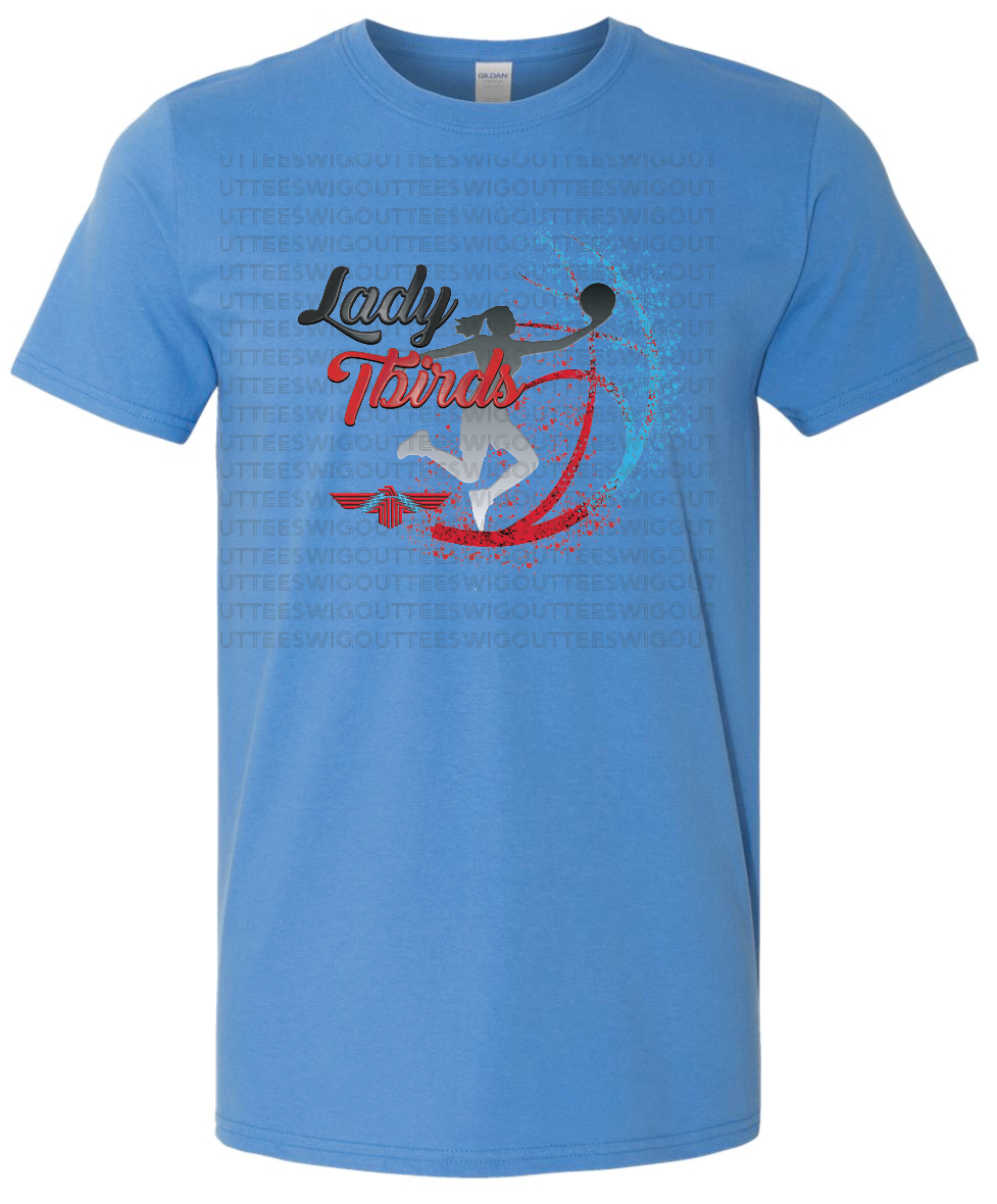 Lady Tbirds Basketball Gildan Softstyle T-Shirt