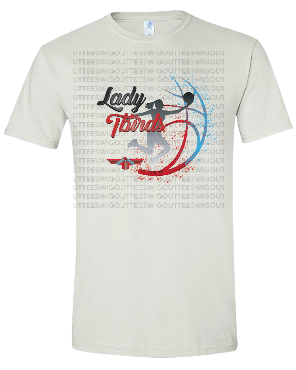 Lady Tbirds Basketball Gildan Softstyle T-Shirt
