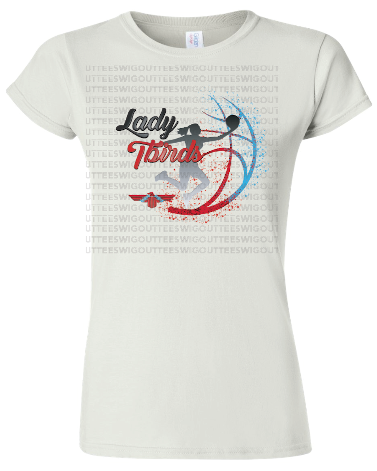 Lady Tbirds Basketball Womens Gildan Softstyle T-Shirt