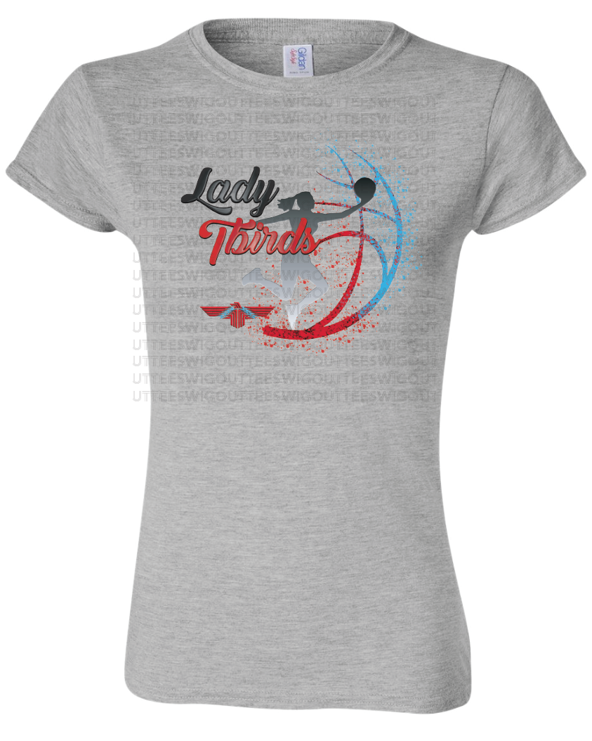 Lady Tbirds Basketball Womens Gildan Softstyle T-Shirt