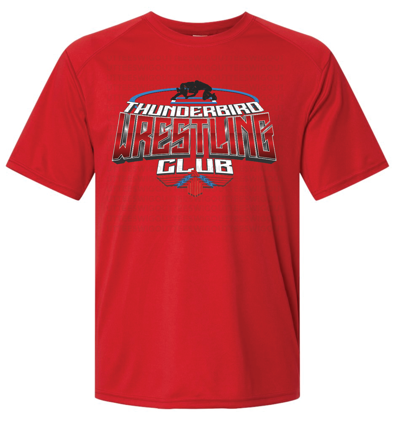 Tbird Wrestling Club Performance T-shirt