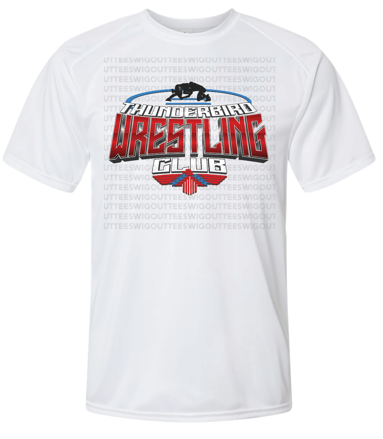 Tbird Wrestling Club Performance T-shirt