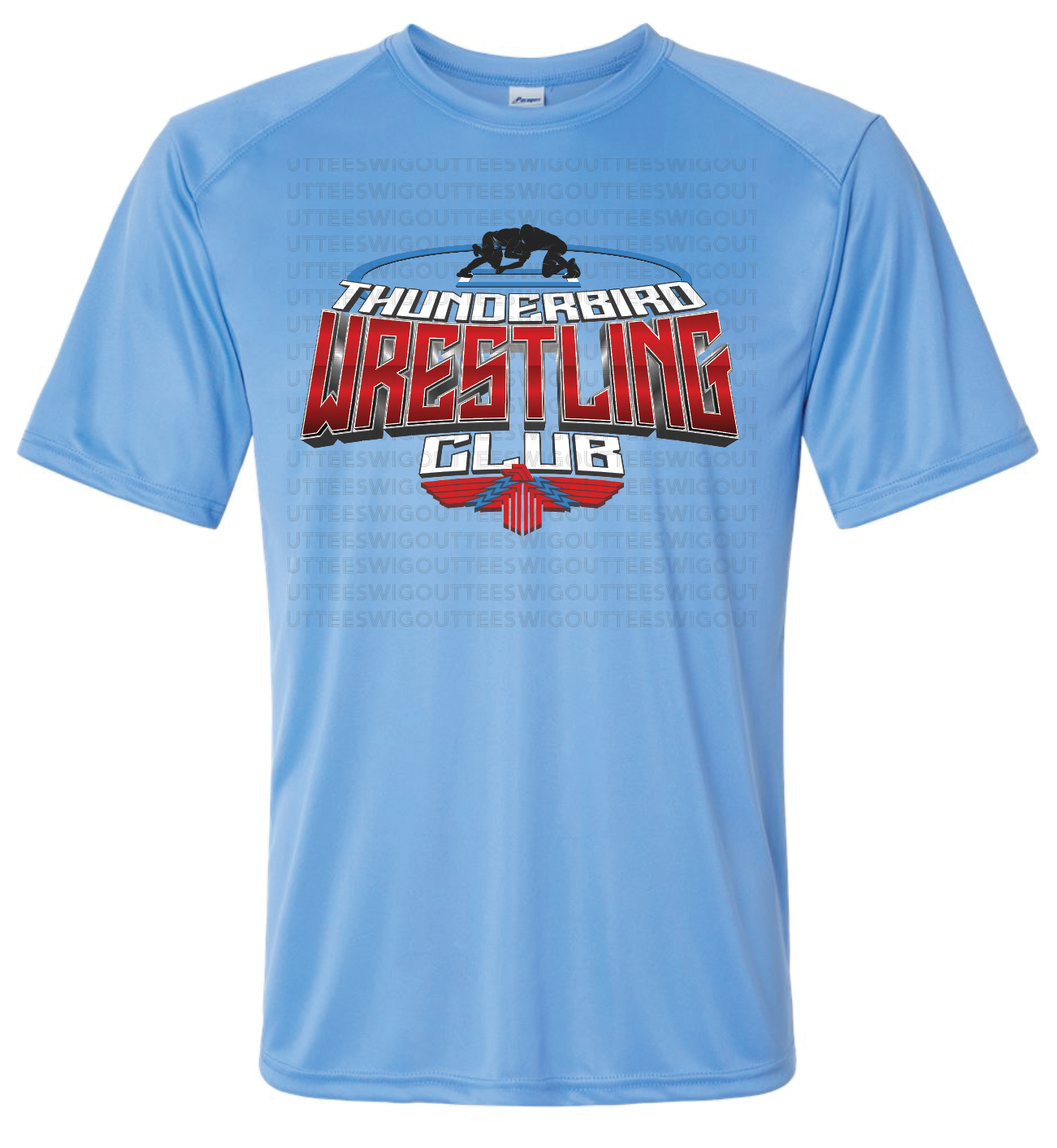 Tbird Wrestling Club Performance T-shirt