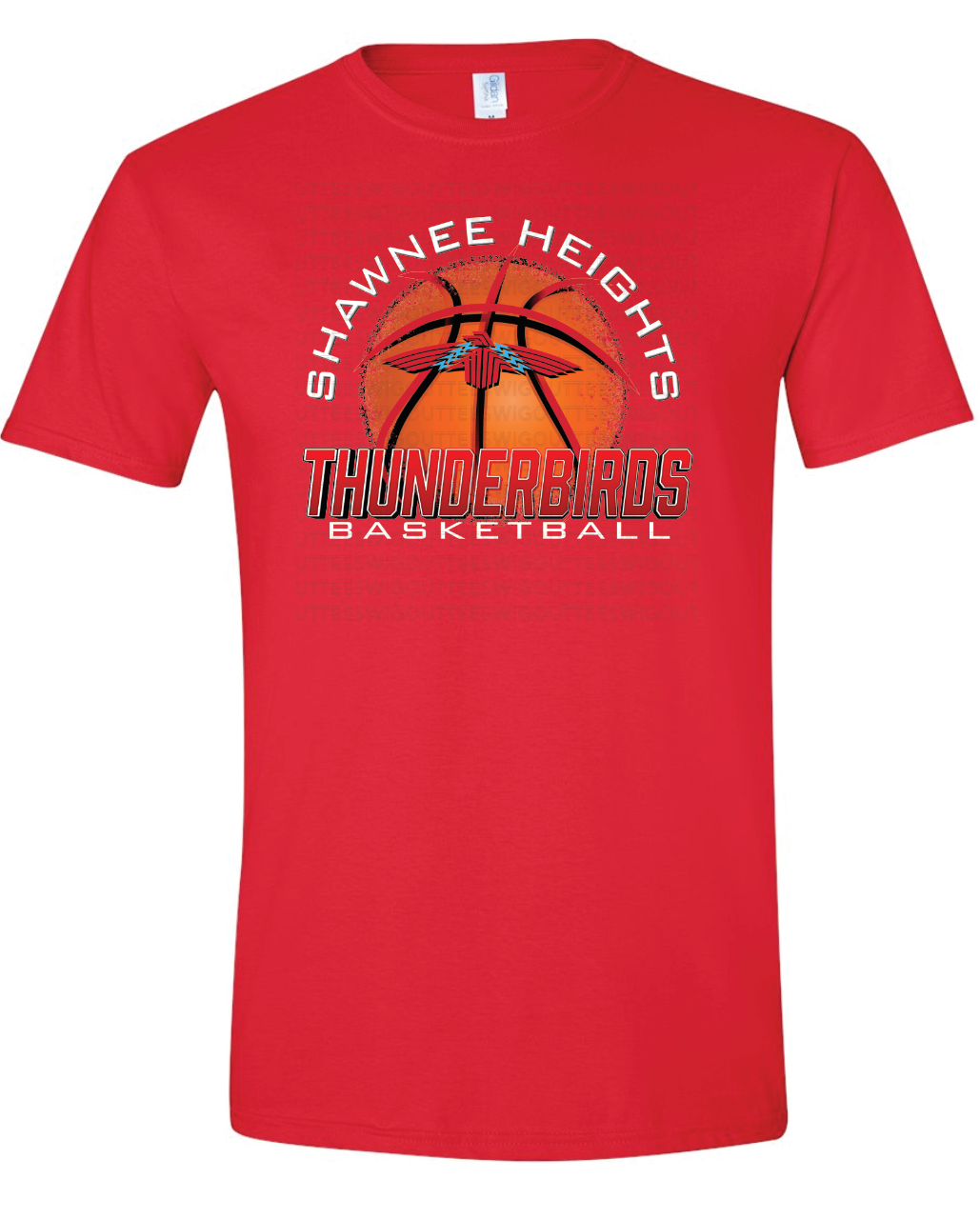 Thunderbirds Basketball Gildan Softstyle T-Shirt