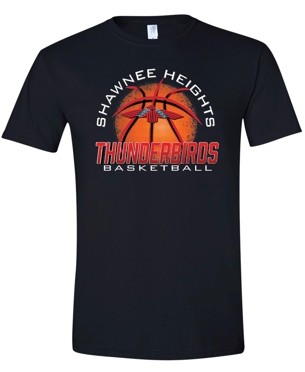 Thunderbirds Basketball Gildan Softstyle T-Shirt