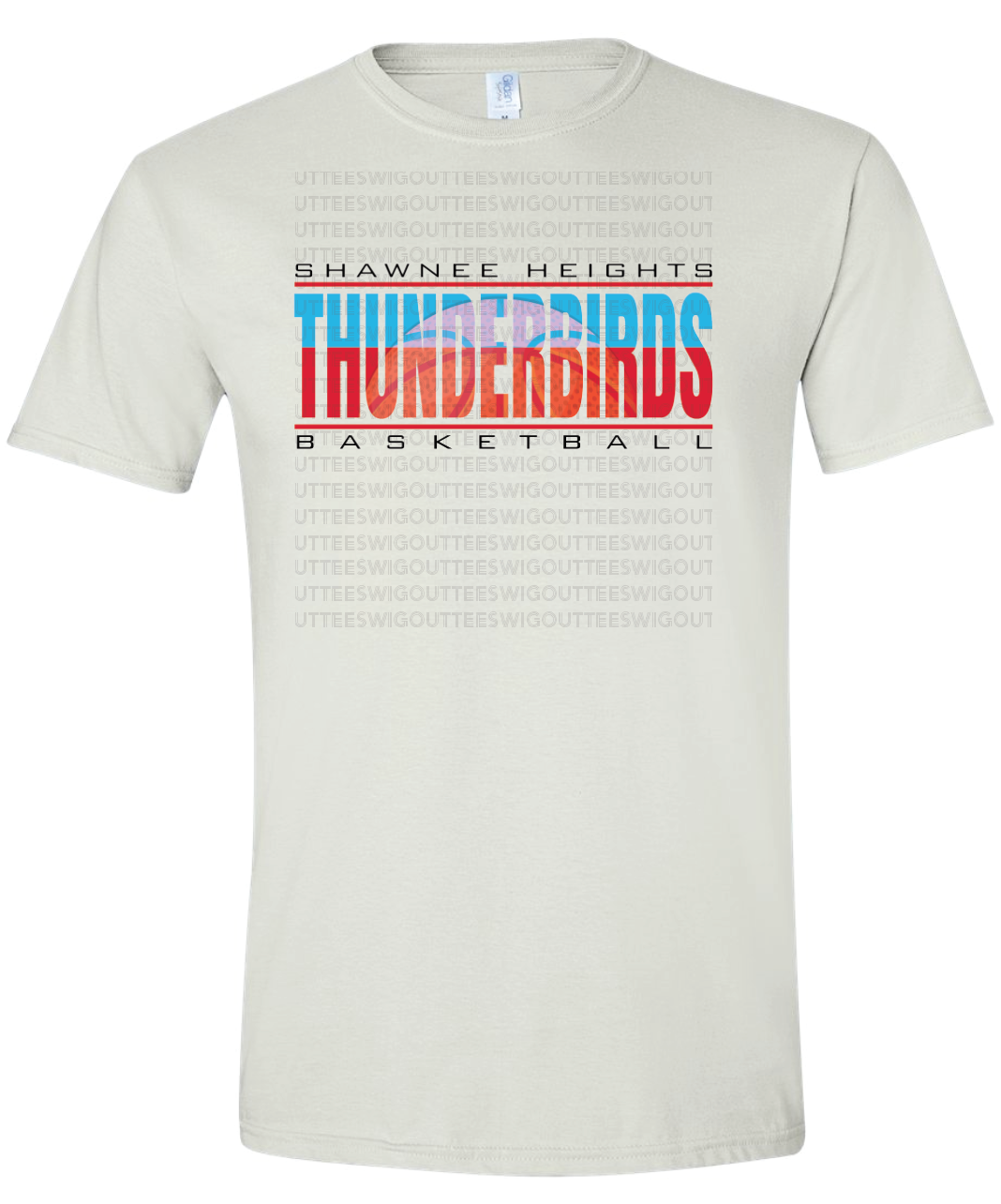 Shawnee Heights High School Basketball Gildan Softstyle T-Shirt