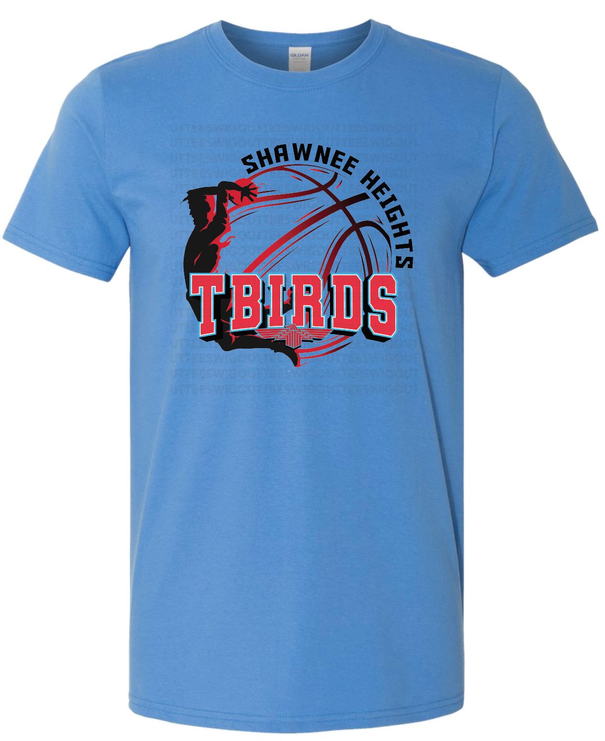 SHHS Tbirds Basketball Gildan Softstyle T-Shirt