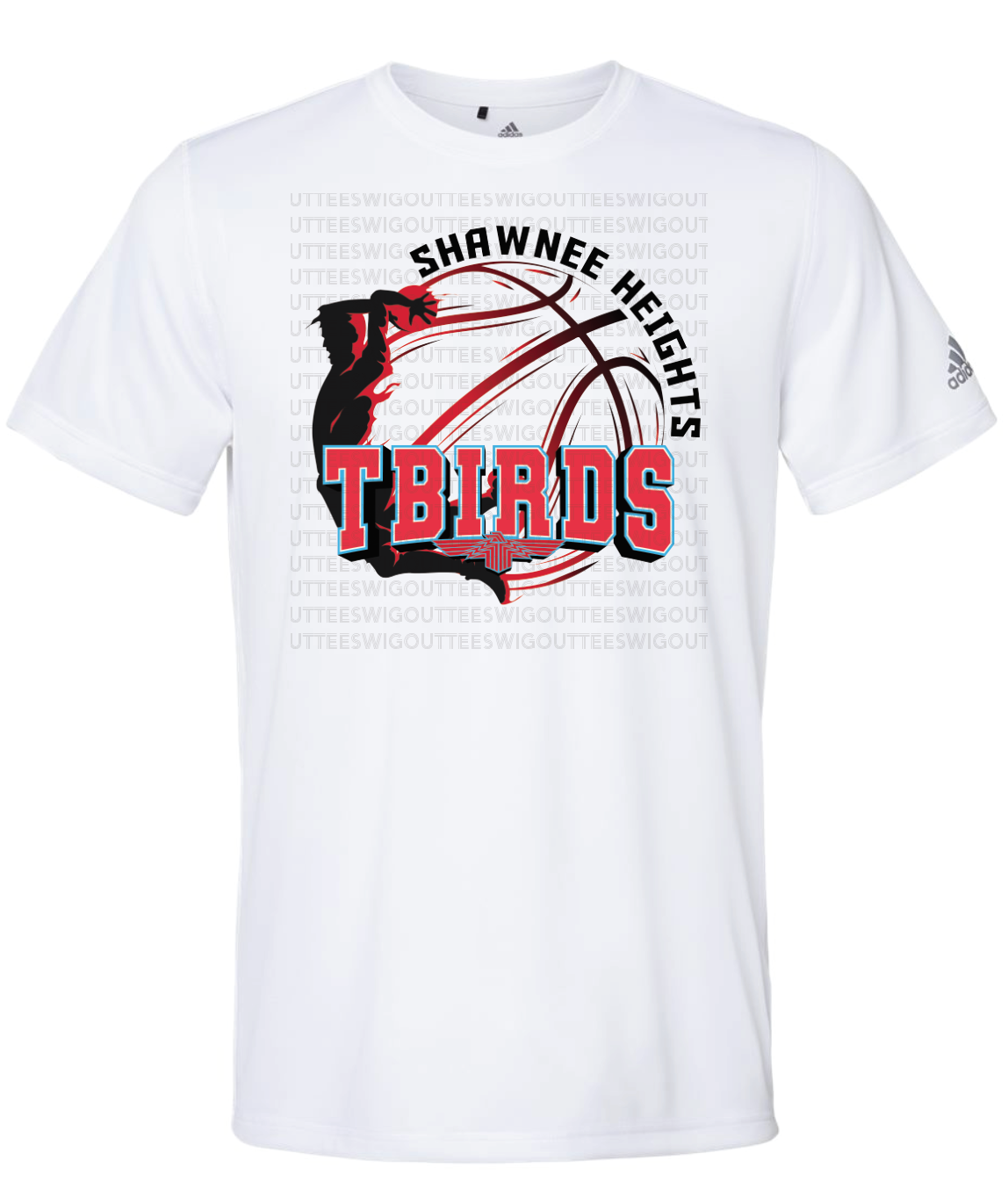SHHS Tbirds Basketball Adidas Sports T-shirt