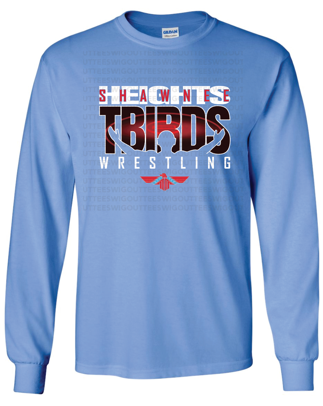 Heights Wrestling Gildan Ultra Cotton Long Sleeve T-Shirt
