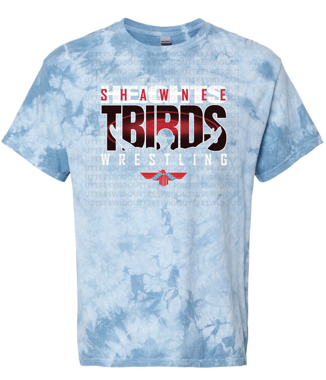 Heights Wrestling Crystal Tie Dye T-shirt