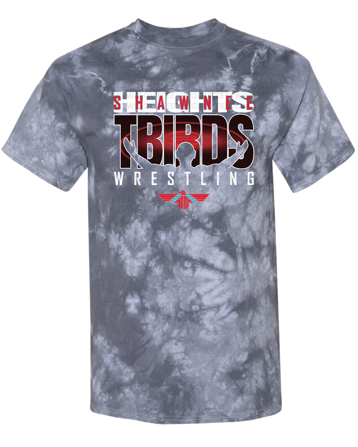 Heights Wrestling Crystal Tie Dye T-shirt