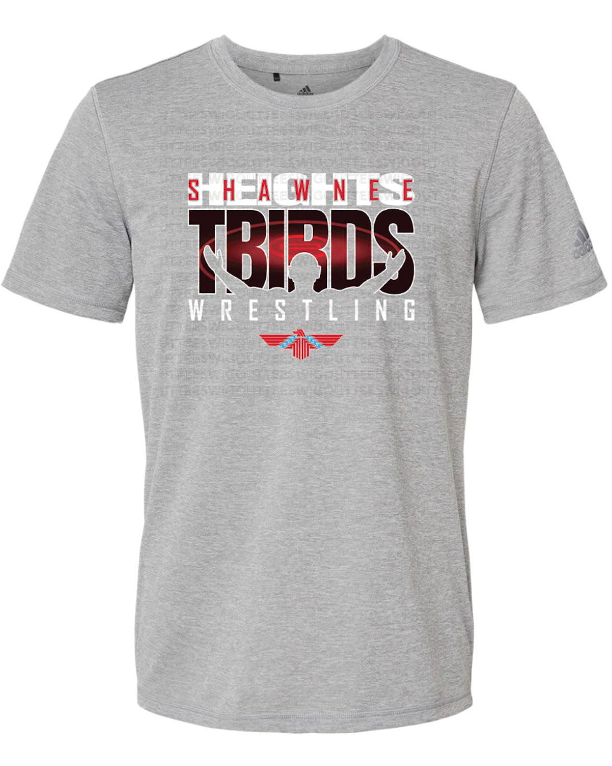 Heights Wrestling Adidas Sports T-shirt