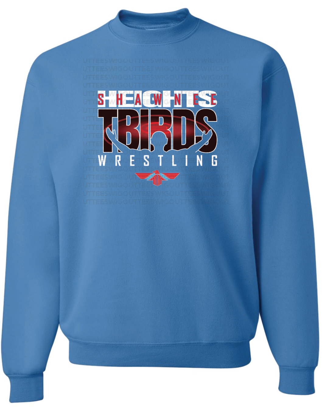 Heights Wrestling Jerzees Nublend Crew Sweatshirt