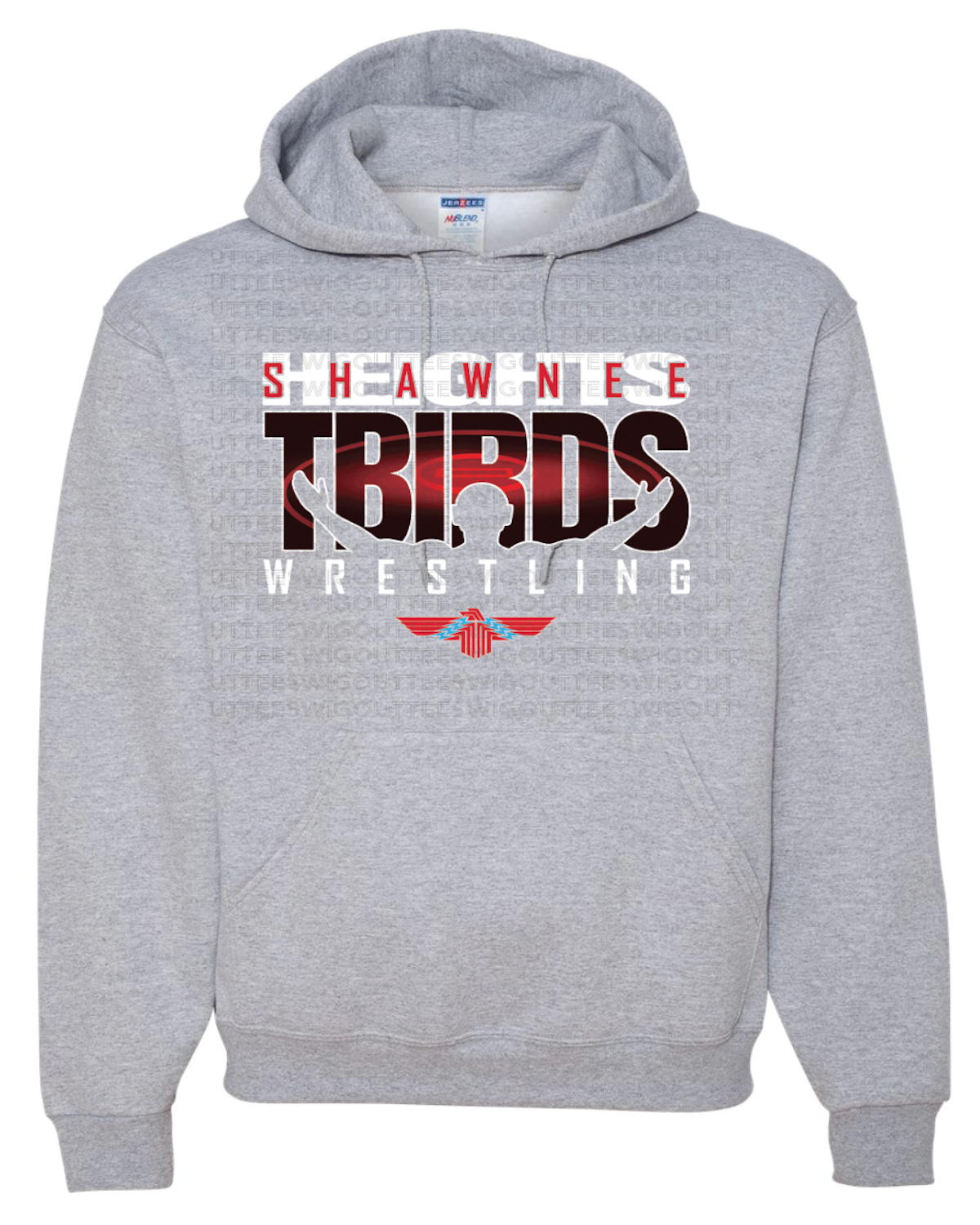 Heights Wrestling Jerzees NuBlend® Hooded Sweatshirt