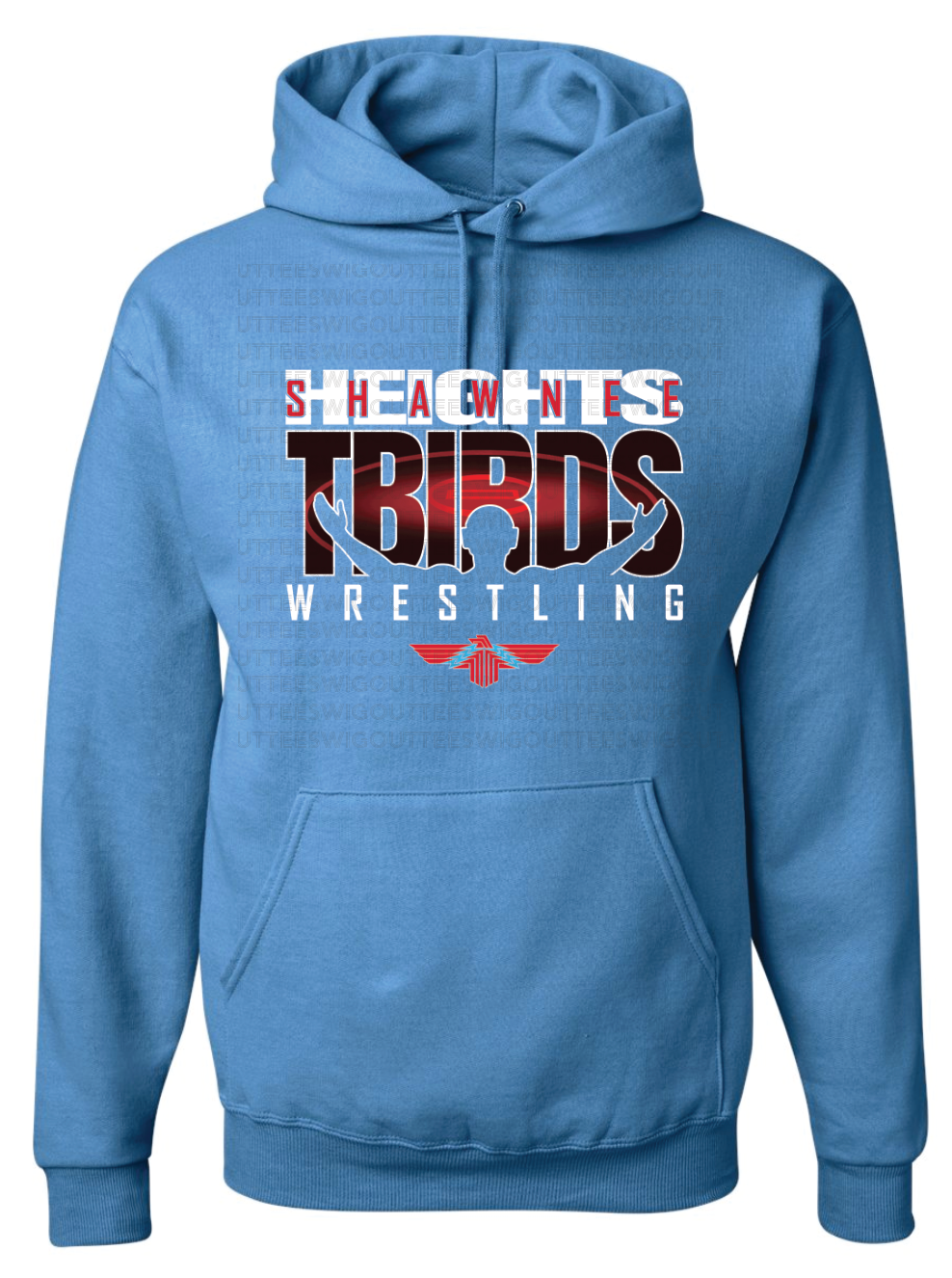 Heights Wrestling Jerzees NuBlend® Hooded Sweatshirt
