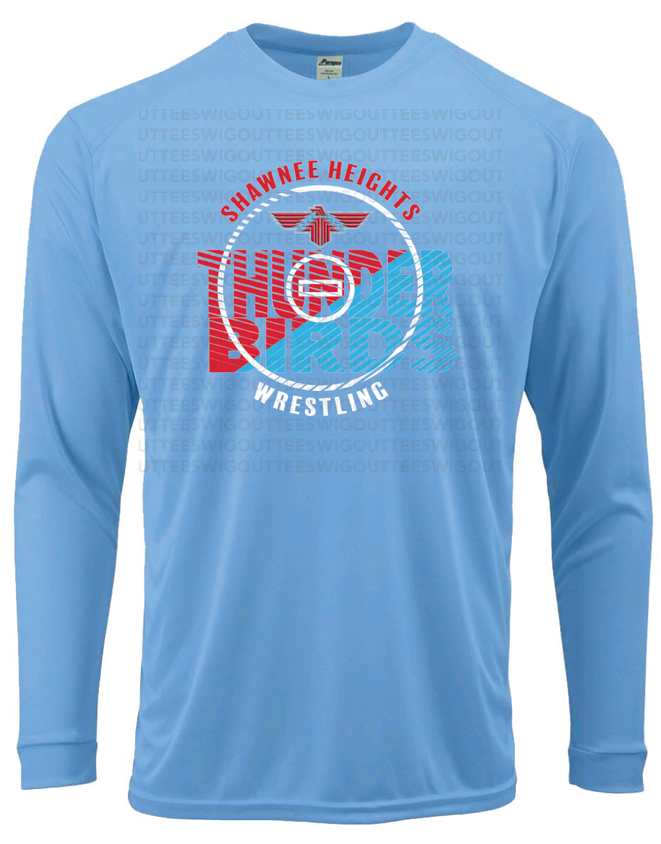 Shawnee Heights Wrestling Paragon Performance Long Sleeve T-shirt