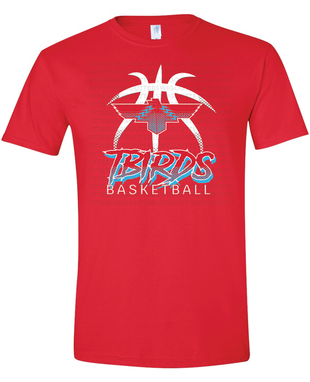 Tbirds Basketball Gildan Softstyle T-Shirt