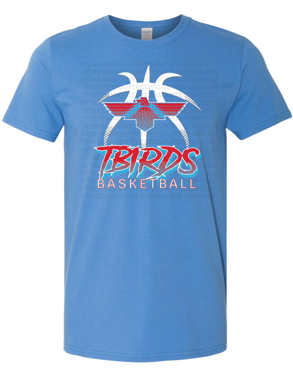Tbirds Basketball Gildan Softstyle T-Shirt