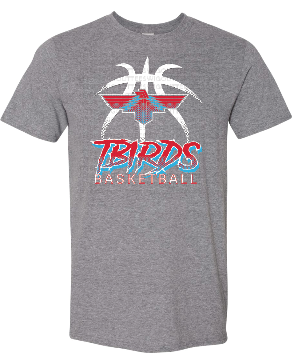 Tbirds Basketball Gildan Softstyle T-Shirt