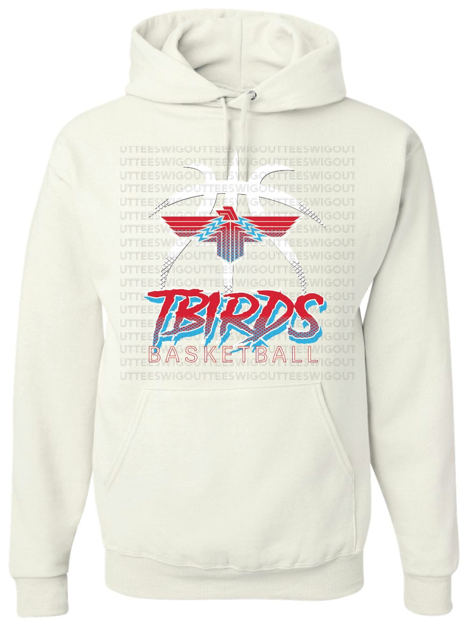 Tbirds Basketball Jerzees NuBlend® Hooded Sweatshirt