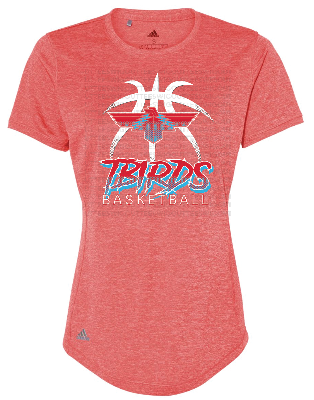 Tbirds Basketball Adidas Womens Sports T-shirt