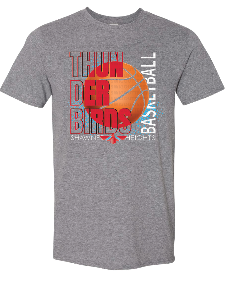 Thunderbirds Basketball Gildan Softstyle T-Shirt