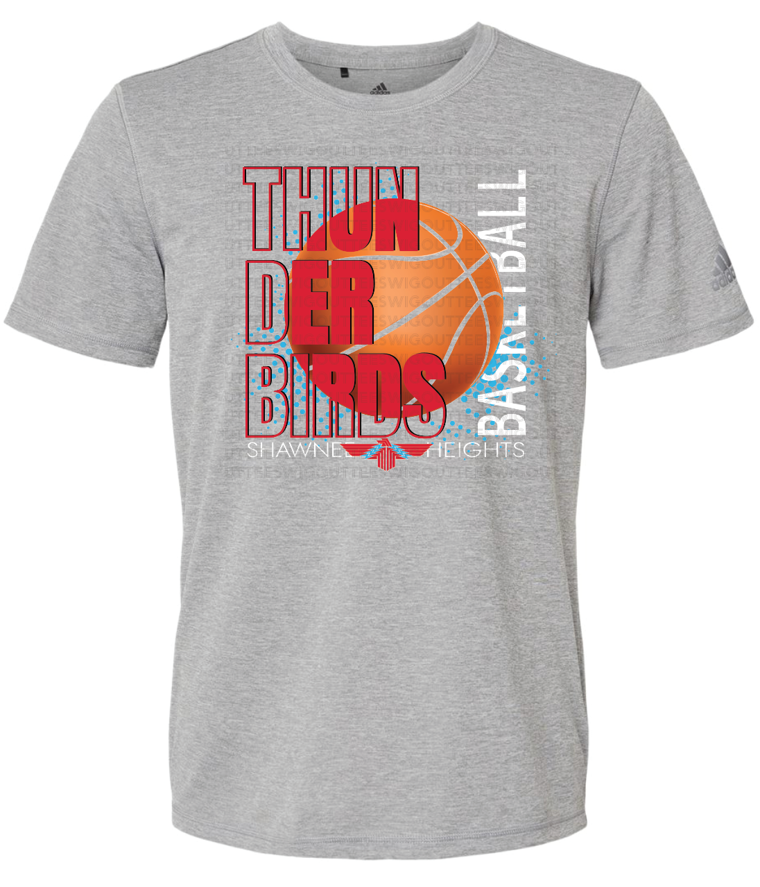 Thunderbirds Basketball Adidas Sports T-shirt